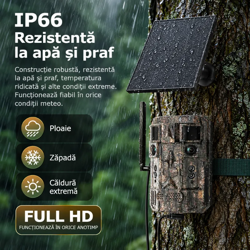 Cameră vânătoare 4G Hunting Pro Max dotată cu microfon și difuzor încorporat [14]