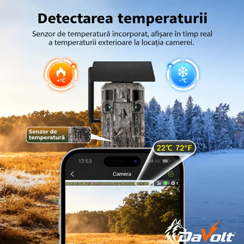 Cameră vânătoare 4G Hunting Pro Max dotată cu microfon și difuzor încorporat [2]