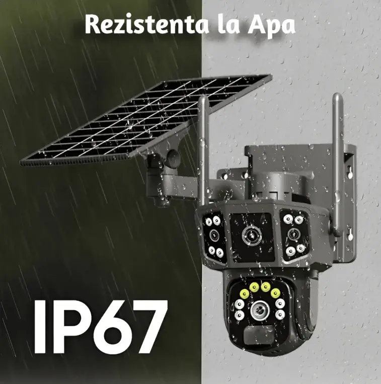Cameră de supraveghere 4G cu panou solar și Dual Lens Bibica Edition [3]