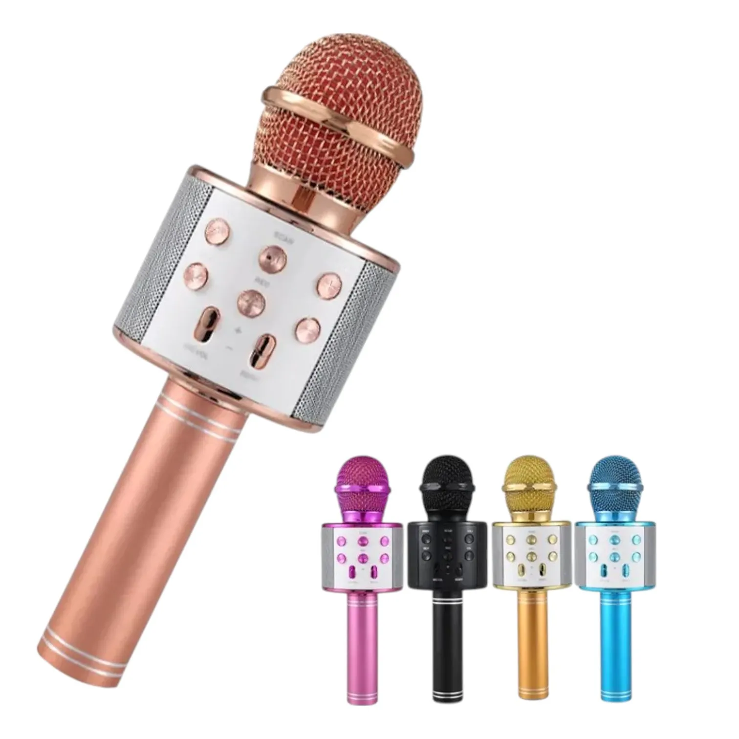 Microfon Wireless Karaoke 20cm Bibica Edition [2]