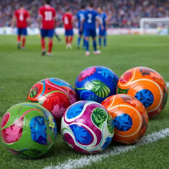 Minge de Fotbal Nr. 5 Bibica Edition din NPVC Rezistent – Modele Colorate [3]