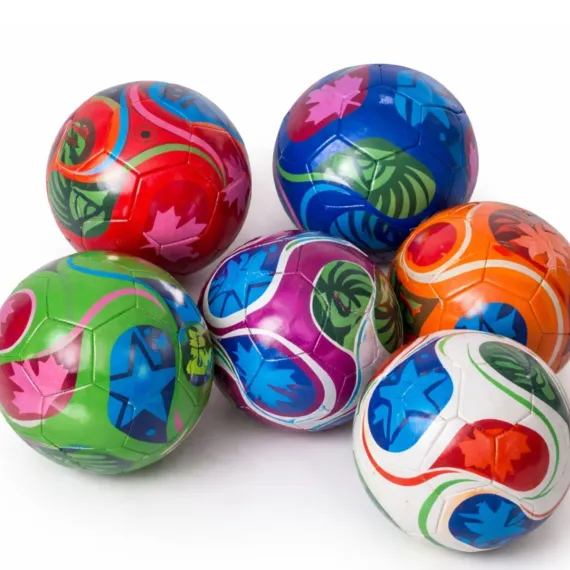 Minge de Fotbal Nr. 5 Bibica Edition din NPVC Rezistent – Modele Colorate [2]