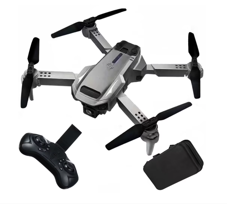 Mini Drona Quadcopter AKU cu Camera Video, Conectare WiFi Aplicatie telefon mobil, Pliabila, Incarcare USB, Rotire 360 grade, Negru AK6000 [2]