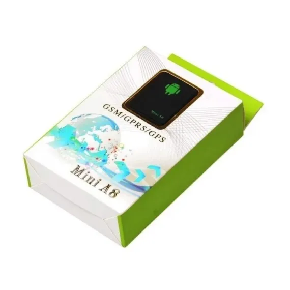 Mini dispozitiv de urmărire LBS și microfon spion Bibica Edition de culoare neagră cu buton SOS [2]