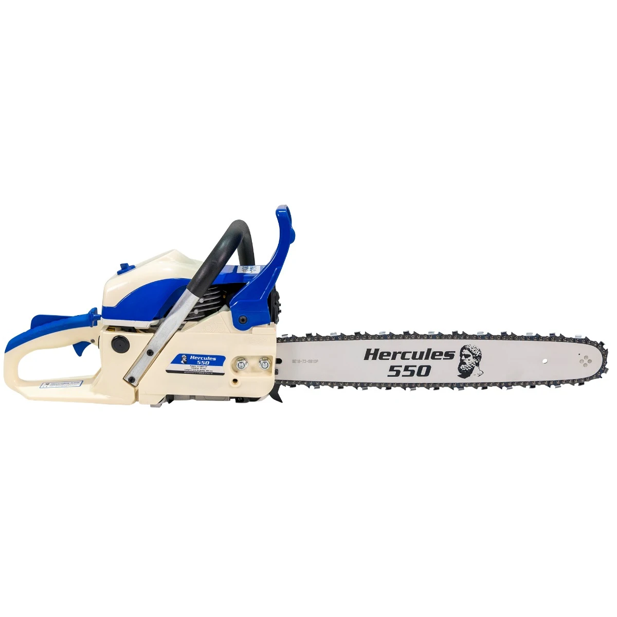 Drujbă pe Benzină Ruris Hercules 550, Putere 3 CP, Lungime Lamă 45 cm [4]
