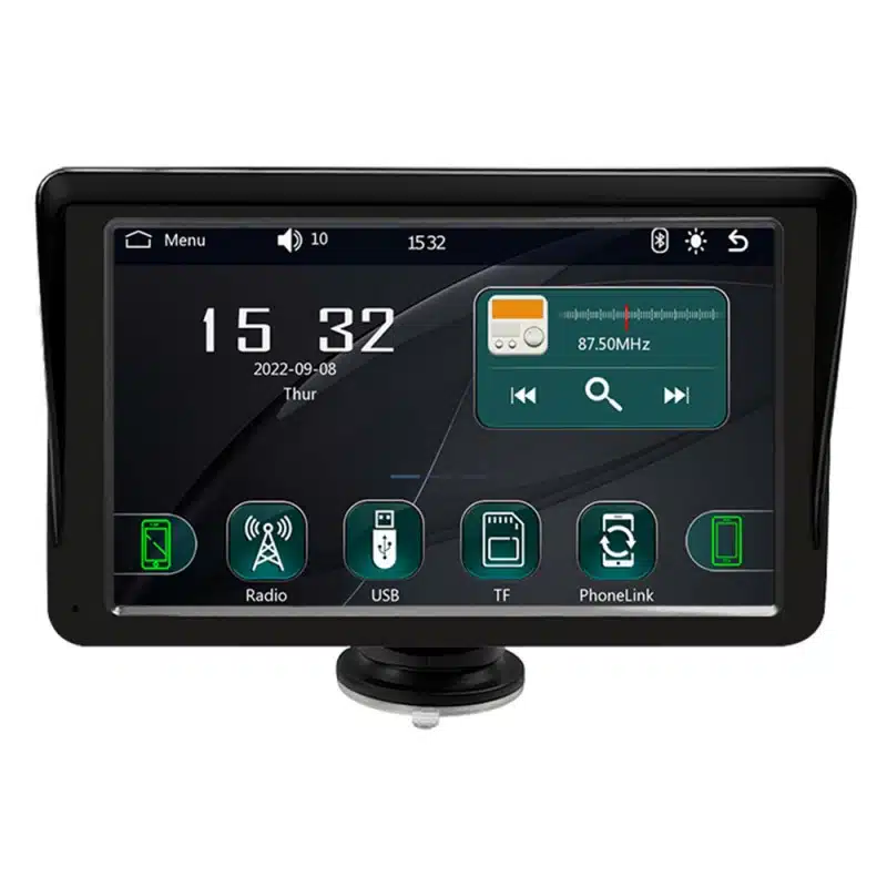 Navigație auto portabilă cu ecran de 7 inch și Apple CarPlay [3]