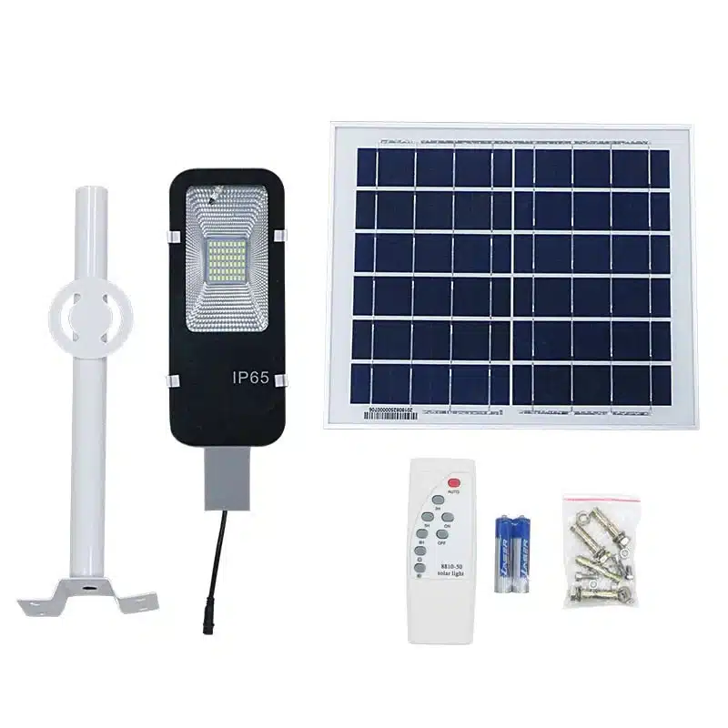 Proiector LED stradal cu panou solar 100W si telecomandă [2]