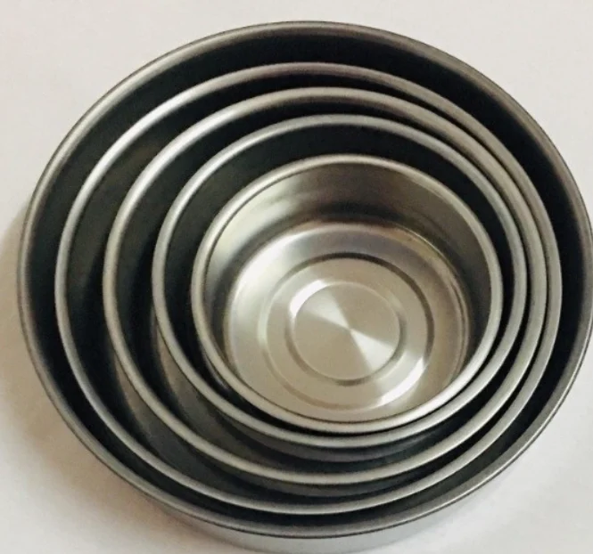Set de 5 caserole din inox stivuibile cu capace etanșe pentru depozitarea alimentelor în frigider [2]