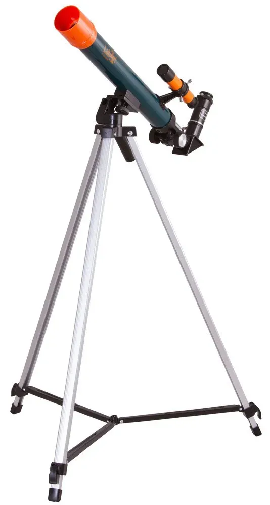Telescop astronomic și terestru pentru copii Levenhuk LabZZ T1, cu trepied reglabil din aluminiu, mărire 40x și oglindă diagonală inclusă [2]