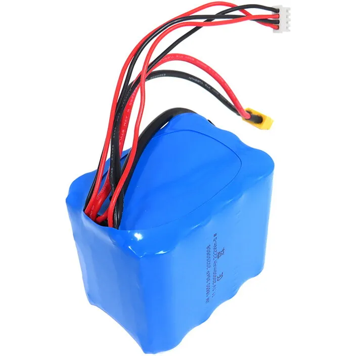 Acumulator profesional Li-Ion 20000mAh și 11.1V cu mufă XT60 pentru navomodel și barcă de plantat [1]