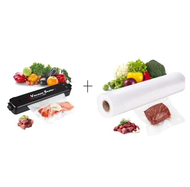 Aparate Vidat - Aparat de vidat Vacuum Sealer S și rolă pentru alimente pachet oferta