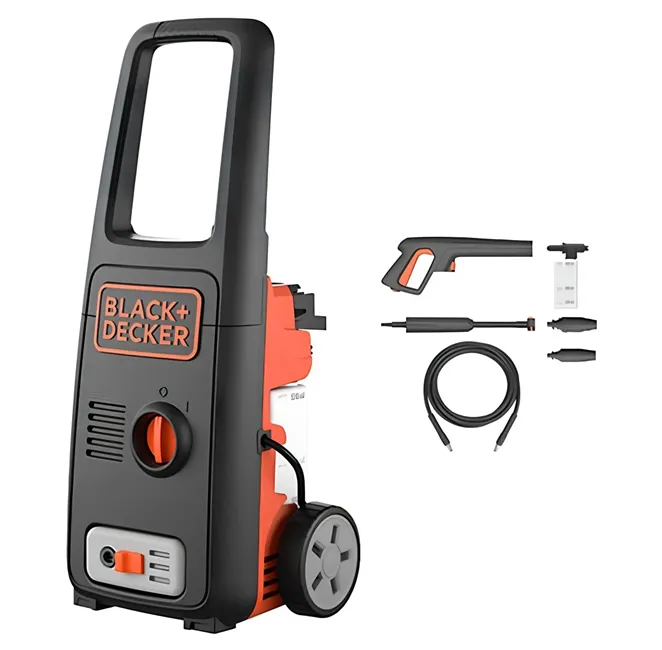 Electronice & electrocasnice - Aparat de spălat cu presiune Black+Decker BXPW1500E de 1500W și 120 bari