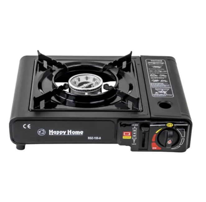 Aragazuri - Aragaz portabil pentru camping și picnic cu aprindere piezoelectrici încorporată și putere 2.4kW Bibica Edition