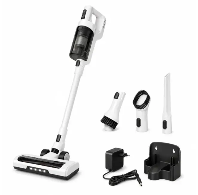 Electrocasnice mici - Aspirator vertical fără fir 2-în-1 Bibica Edition - Negru