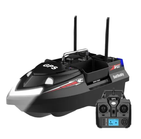 Bărci de plantat - Barca de plantat si nadit cu GPS Bibica Edition V802 PRO cu 4 cuve si acumulator 12000mAh