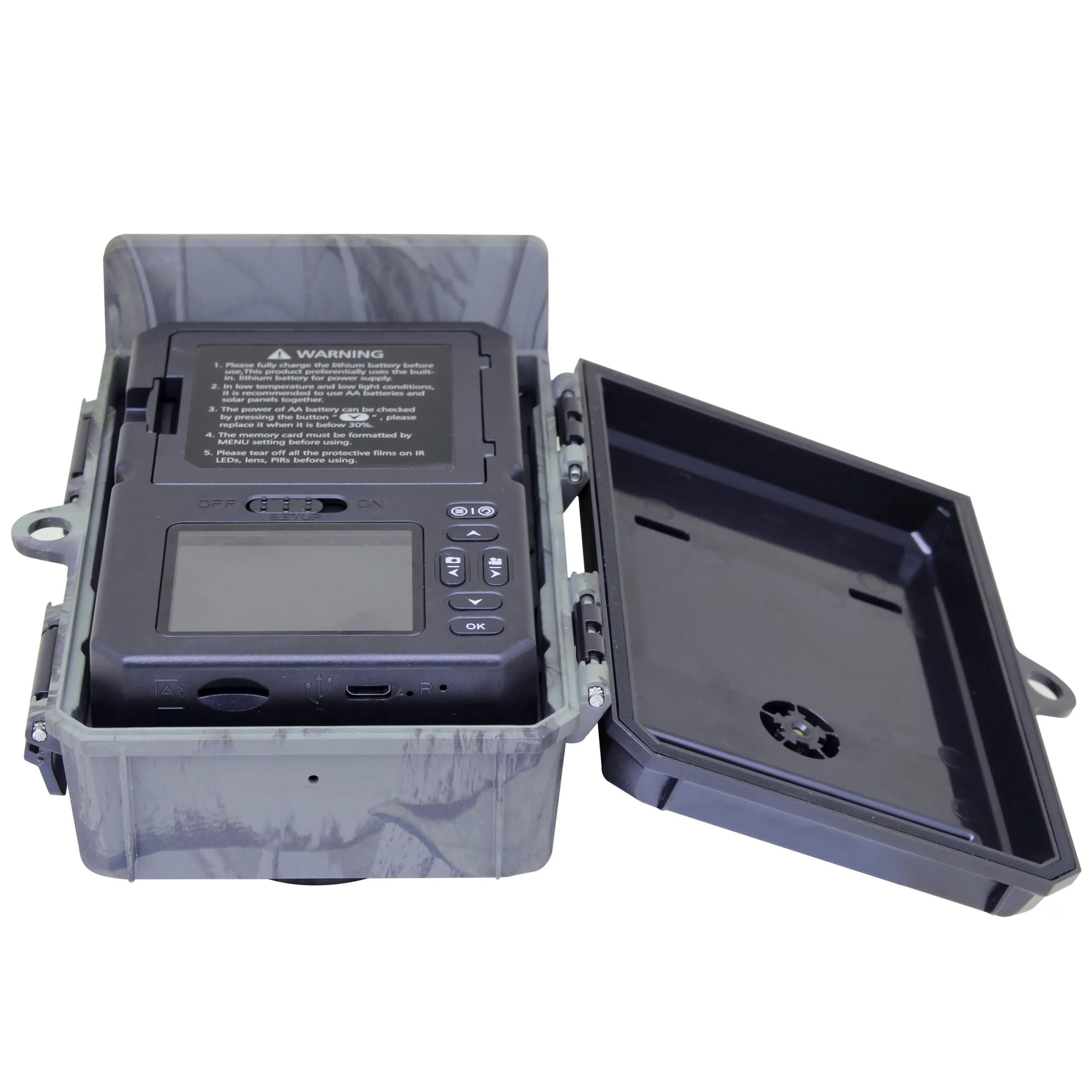 Cameră de vânătoare cu panou solar integrat TSS-600A de 24MP [2]