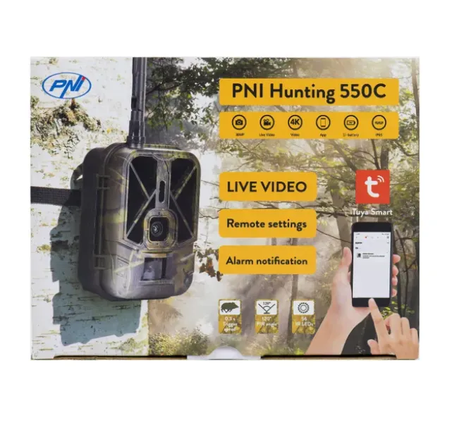 Cameră de vânătoare 4G PNI Hunting 550C din gama exclusivă Bibica Edition [4]