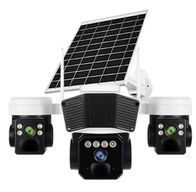 Camere video - Cameră de supraveghere 4G cu panou solar TL3 Bibica Edition, funcționare fără fire și baterie reîncărcabilă pentru exterior