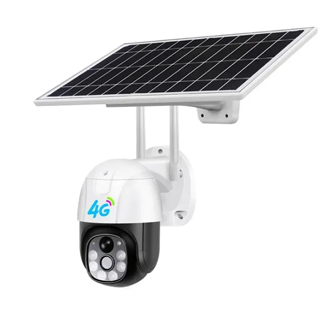 Camere video - Cameră supraveghere 4G PTZ cu panou solar Bibica Edition