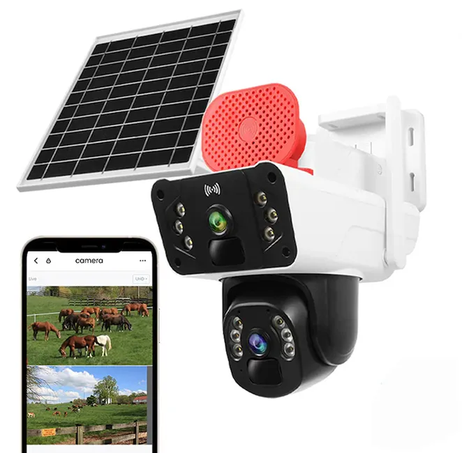 Cameră supraveghere exterioară 4G cu panou solar Bibica Edition [0]