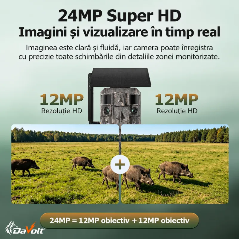 Cameră vânătoare 4G Hunting Pro Max dotată cu microfon și difuzor încorporat [11]