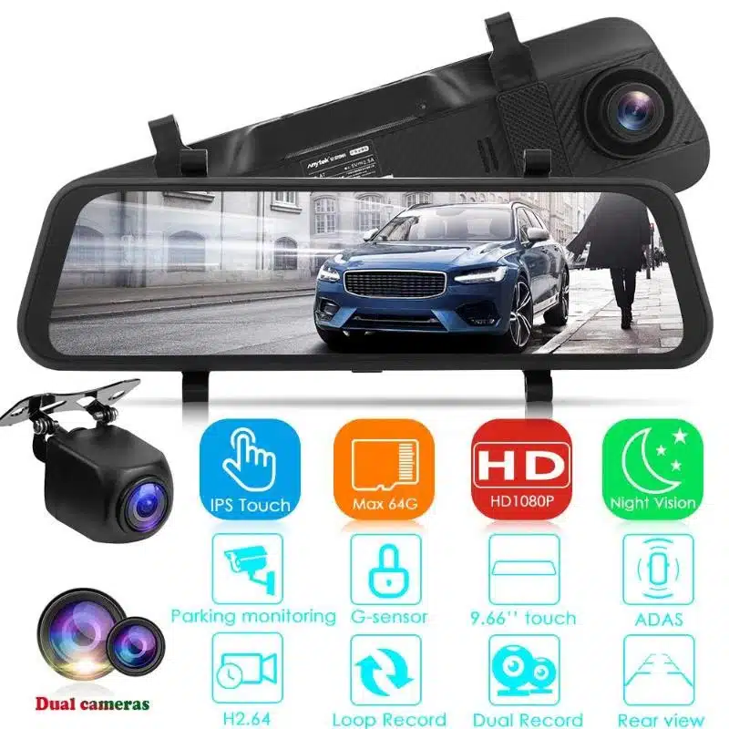 Cameră Auto Oglindă Tactilă 10 Inch - Bibica Edition [1]