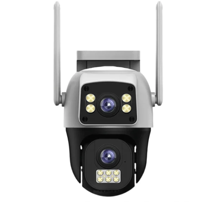 Camere video Wi Fi - Cameră supraveghere Wi-Fi duală 4MP Bibica Edition cu două antene