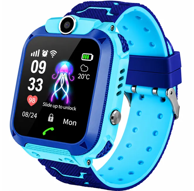 Ceasuri - Ceas Mini tracker GPS portabil Bibica Edition pentru localizarea în timp real a copiilor și bunicilor