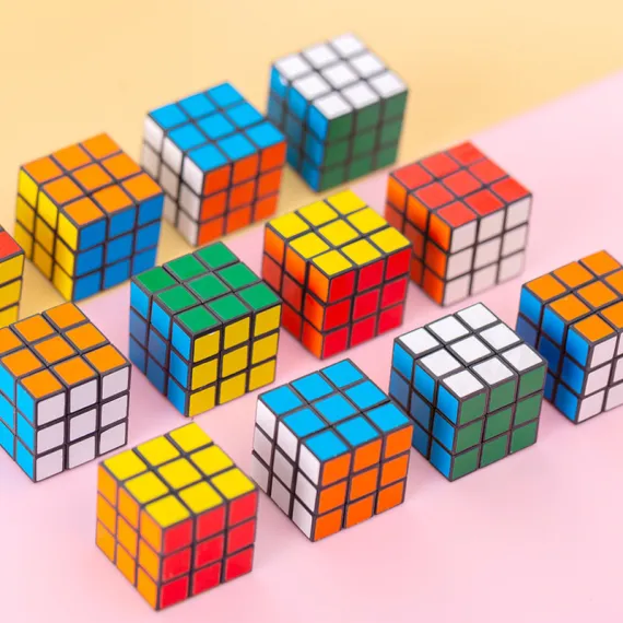 Cub Rubik 3x3 Interactiv Multicolor 6x6 cm Bibica Edition [2]