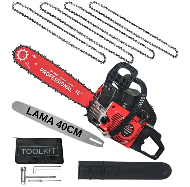 Articole casă & grădină - Pachet drujbă pe benzină de 8.5 CP model MOTOYAMA JAPAN din gama Bibica Edition