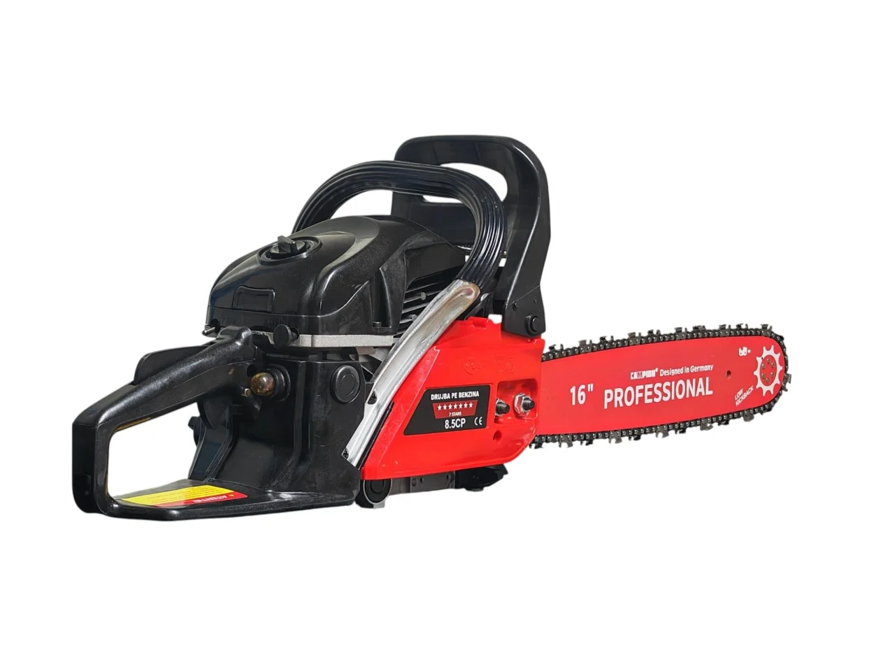 Pachet Drujbă pe Benzină Campion Professional 8.5CP, 4 Lanțuri, 2 Lame, Topor [1]