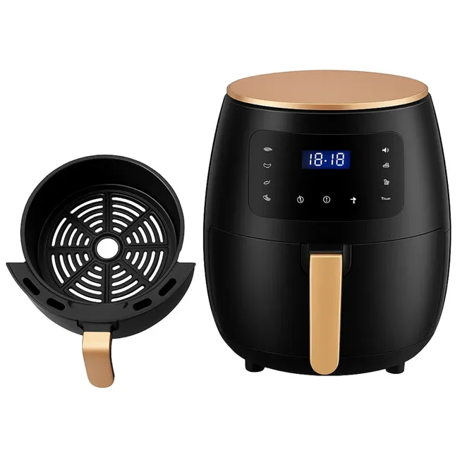 Friteuze - Friteuză cu aer cald Air Fryer Bibica Edition cu ecran digital touchscreen și panou LED