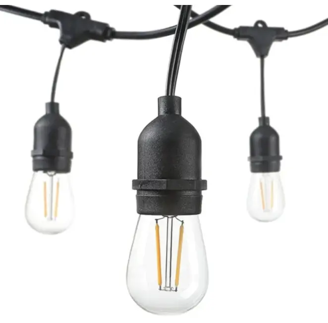 Ghirlande luminoase - Ghirlandă luminoasă de grădină 10m Bibica Edition cu 10 becuri LED si protecție IP44 pentru exterior