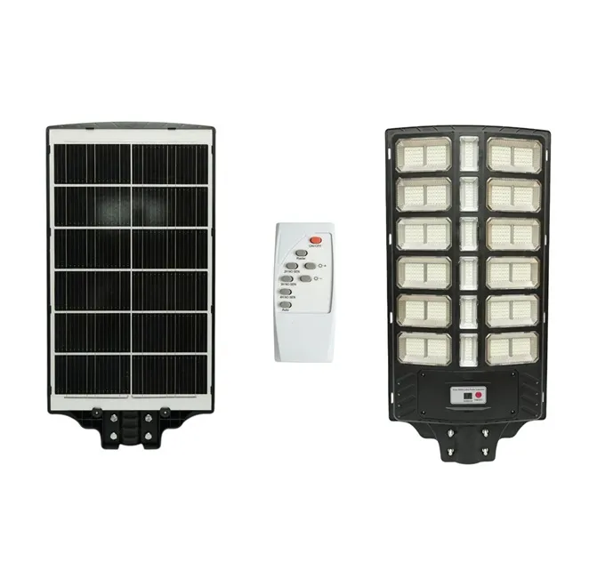 Lămpi led și panouri solare - Lampă solară LED pentru iluminat stradal Breckner Germany de 1000W