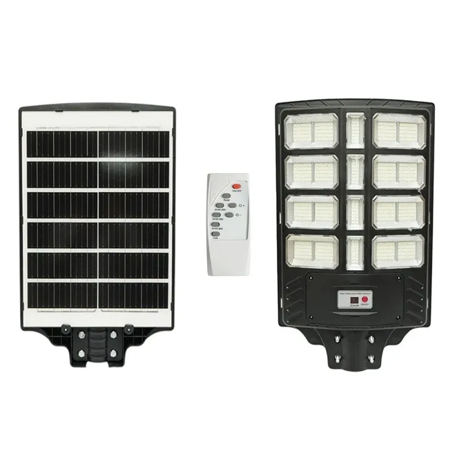Lămpi led și panouri solare - Lampă solară LED pentru iluminat stradal Breckner Germany de 500W