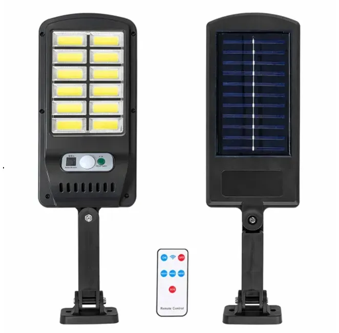 Lămpi led și panouri solare - Lampă stradală solară LED 19.5x10cm Bibica Edition