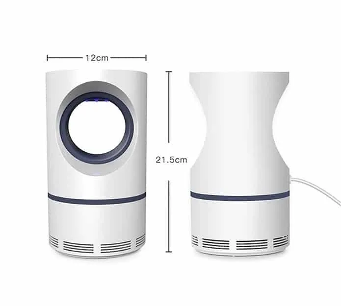 Lampă UV anti-țânțari și insecte BG-360 cu ventilator de aspirație și alimentare USB pentru casă sau terasă [3]