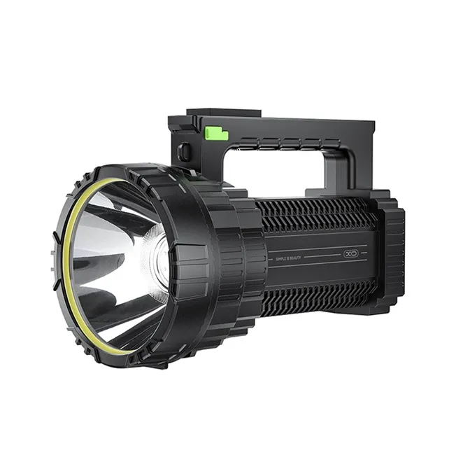 Lanterne - Lanternă LED profesională reîncărcabilă de 550 lumeni, cu acumulator de 2400mAh, încărcare USB-C și mâner ergonomic