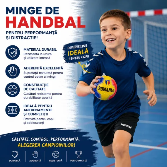 Minge handbal copii numarul 2 Bibica Edition [1]