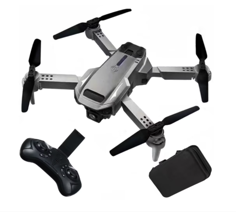Mini Drona Quadcopter AKU cu Camera Video, Conectare WiFi Aplicatie telefon mobil, Pliabila, Incarcare USB, Rotire 360 grade, Negru AK6000 [1]