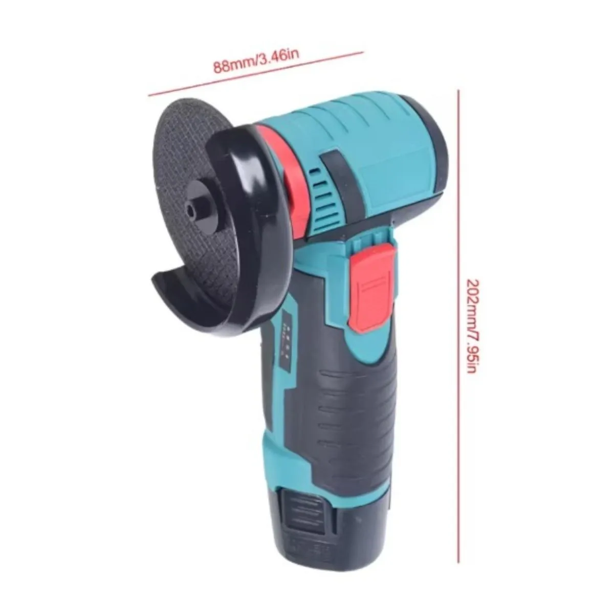 Mini Flex cu Acumulator 12V și 2 Baterii incluse – Polizor Unghiular Portabil de Precizie, 750W, 19500 RPM [3]