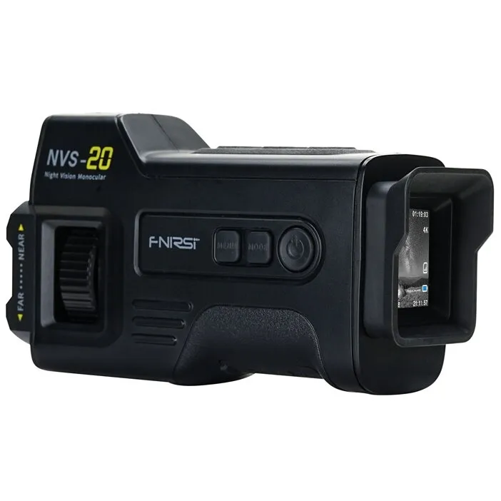 Dispozitiv Digital Vedere Nocturnă FNIRSI NVS-20, Filmare 4K, Foto 36MP, Zoom 6X, Infraroșu 850nm, Conectare USB-C [2]