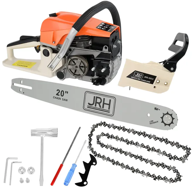 Articole casă & grădină - Motofierăstrău pe Benzină 3.5CP Bibica Edition, Drujbă 52cc, Lamă 55cm, Accesorii Incluse