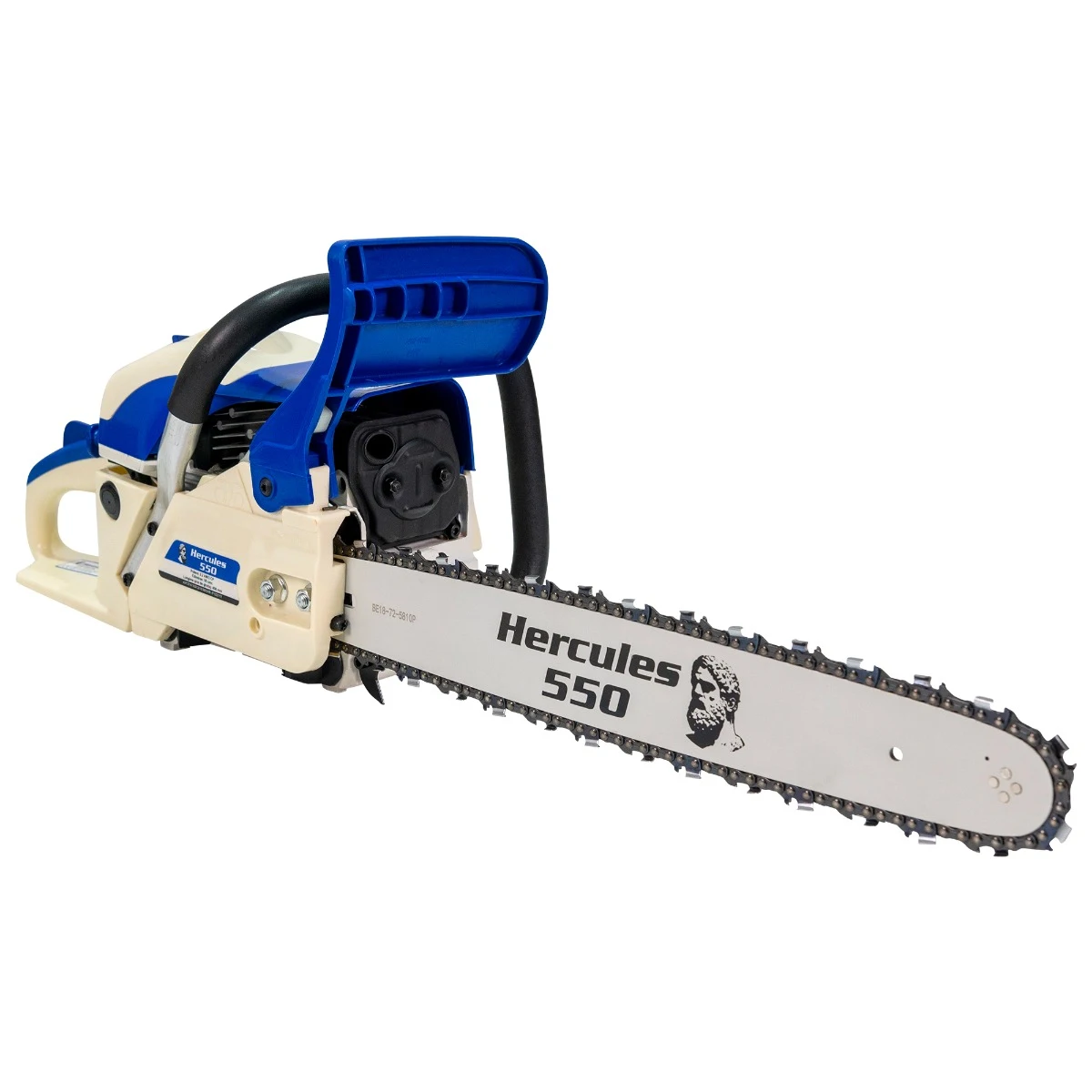 Drujbă pe Benzină Ruris Hercules 550, Putere 3 CP, Lungime Lamă 45 cm [1]
