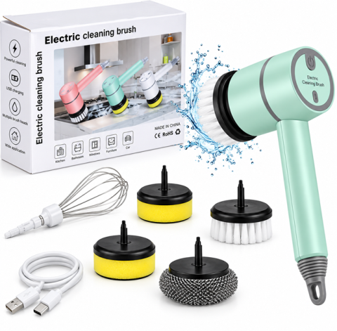 Electronice mici - Perie Electrică de Curățare cu Rotație 360°