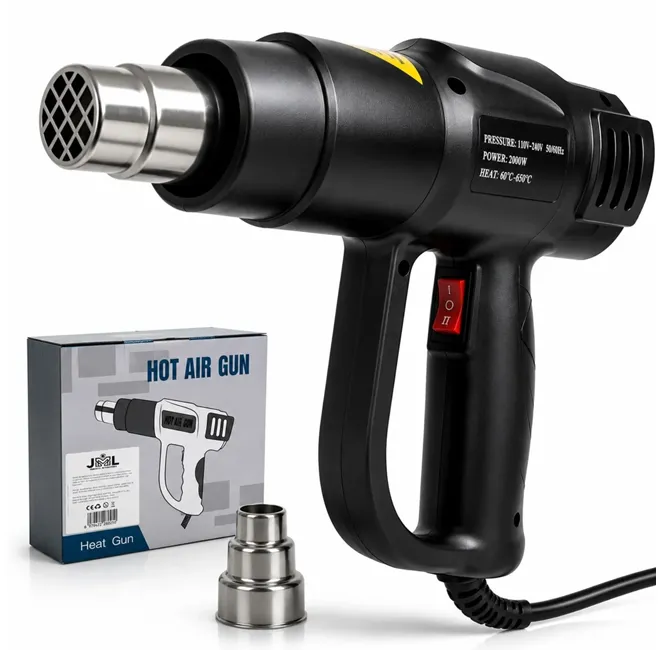 Electronice mici - Pistol cu aer cald 2000W cu temperatură reglabilă - Bibica Edition