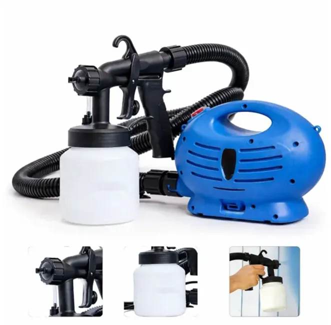 Pistoale vopsit - Pistol de vopsit electric 650W Bibica Edition cu rezervor și furtun flexibil