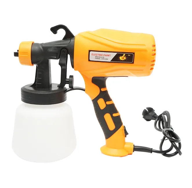 Pistoale vopsit - Pistol de vopsit electric Breckner Germany cu putere de 550W, debit de 650 ml/min și rezervor inferior de 900ml