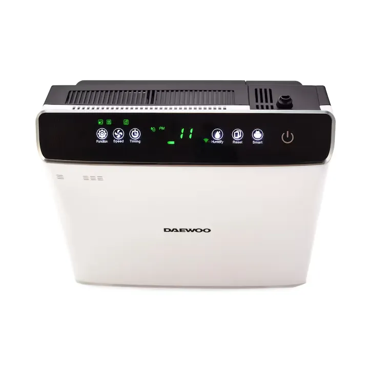 Purificator de aer și umidificator 2-în-1 Daewoo DAP400 Wi-Fi alb-negru [6]