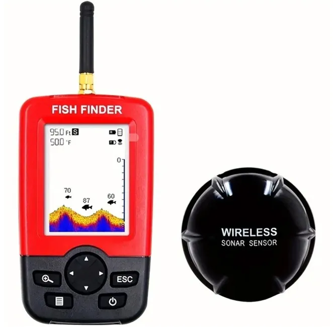 Articole vânătoare & pescuit - Sonar wireless portabil FlytecRC XJ-01 Bibica Edition